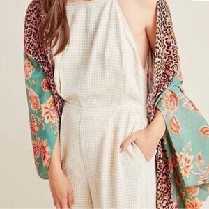 Anthropologie Kachel Voyager Cocoon Kimono OS